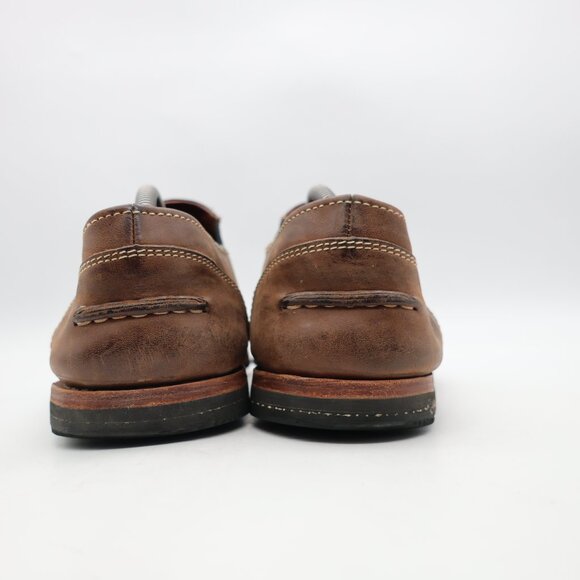 Timberland Boot Co Wodehouse Distressed Brown Leather Men's Size 11 Slip On - Picture 5 of 10